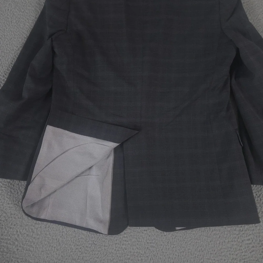 Brooks Brothers Suit Jacket Mens 42R 346 Fitzgerald Explorer Plaid Wool Blend